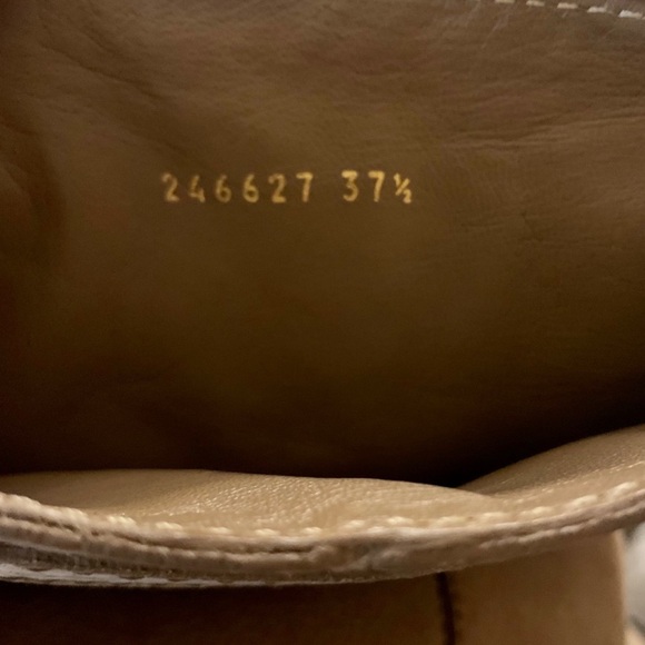 ♥️GUCCI | Women's Tan Nubuck Riding Boots - sz 37.5 - Picture 13 of 17